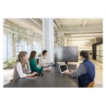 Carro multimedia Ergotron Neo-Flex Mobile MediaCenter VHD en color negro, adecuado para monitores de panel plano. SKU: 24-191-085