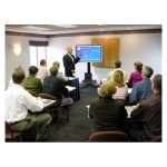 Ergotron Neo-Flex Mobile MediaCenter UHD, carro multimedia para panel plano, color negro, SKU 24-192-085