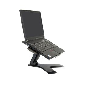 Soporte Ergotron Neo-Flex para ordenador portátil color negro, ajustable en altura, SKU 33-334-085