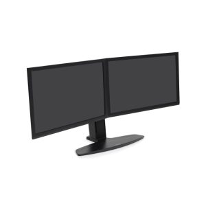Ergotron Neo Flex soporte de escritorio dual para monitores de hasta 24.5 pulgadas, color negro. SKU: 33-396-085
