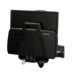 Ergotron 200 Series Combo Arm de 61 cm (24 pulgadas), montura de pared en color negro, SKU 45-230-200