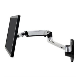 Soporte de pared Ergotron LX Series para monitores LCD de hasta 34 pulgadas, hecho de aluminio, SKU 45-243-026