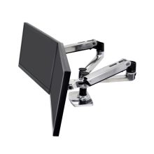 Soporte Ergotron LX Series para monitor de escritorio de 68,6 cm (27 pulgadas) en color plata, SKU 45-245-026