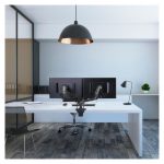 Soporte para monitor de escritorio Ergotron LX Series, compatible con monitores de 68.6 cm (27 pulgadas), SKU 45-245-224, en color negro