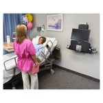 Brazo ajustable Ergotron StyleView Combo con superficie de trabajo de 61 cm, compatible con monitores de pared, SKU 45-260-026