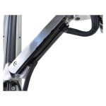 Brazo ajustable Ergotron StyleView Combo con superficie de trabajo de 61 cm, compatible con monitores de pared, SKU 45-260-026