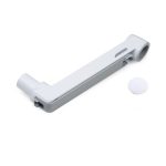 Soporte para monitores Ergotron Extensión LX en color blanco, SKU 45-289-216. Ideal para extender la movilidad de tu pantalla.