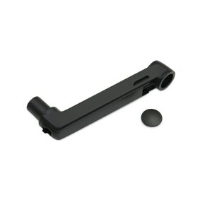 Ergotron Extensión LX negra, modelo 45-289-224, ideal para soporte de monitores