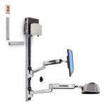 Soporte para monitor de pared Ergotron de 42 pulgadas, color plateado, SKU 45-358-026
