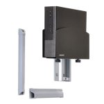 Soporte para monitor Ergotron de 42 pulgadas, montado en la pared, color plata, SKU 45-359-026