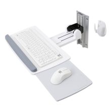 Ergotron 45-403-062 kit de montaje en blanco para monitores con ajuste ergonómico, adaptabilidad y durabilidad
