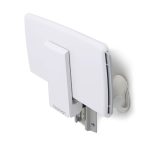Ergotron 45-403-062 kit de montaje en blanco para monitores con ajuste ergonómico, adaptabilidad y durabilidad
