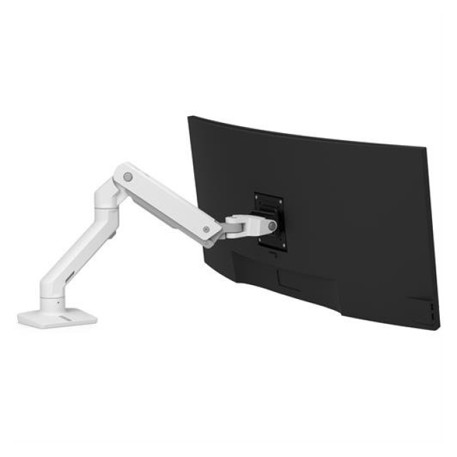 Ergotron HX Series soporte para monitor de escritorio blanco de 124,5 cm (49 pulgadas) Soporte para monitor Ergotron HX Series de 124,5 cm (49 pulgadas), modelo blanco de escritorio, SKU 45-475-216