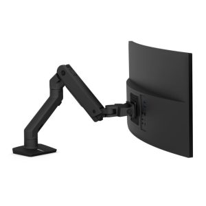Soporte Ergotron HX Series 45-475-224 para monitor de 124.5 cm (49 pulgadas), color negro, ideal para escritorio