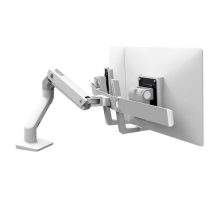 Soporte para monitor Ergotron HX Series, tamaño 81,3 cm (32 pulgadas), color blanco. SKU 45-476-216