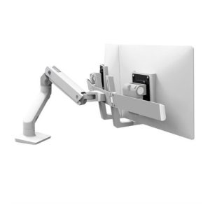 Soporte para monitor Ergotron HX Series, tamaño 81,3 cm (32 pulgadas), color blanco. SKU 45-476-216