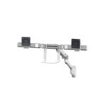 Soporte para monitor Ergotron de 32 pulgadas en color blanco, modelo 45-479-216, diseñado para montar en pared.