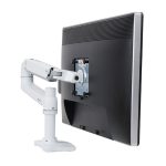 Soporte para monitor Ergotron LX Series 34 pulgadas en blanco, modelo ajustable con SKU 45-490-216