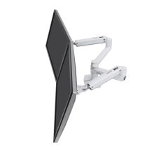 Soporte para monitor Ergotron LX Series, compatible con monitores de 27 pulgadas, color blanco, SKU 45-491-216