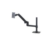 Soporte de escritorio Ergotron LX Series para monitor LCD con brazo ajustable y poste alto de 86.4 cm (34 pulgadas) en color negro, SKU 45-537-224