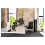 Soporte de escritorio Ergotron LX Series para monitor LCD con brazo ajustable y poste alto de 86.4 cm (34 pulgadas) en color negro, SKU 45-537-224