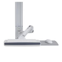 Sistema de montaje en pared Ergotron LX para monitores de 32 pulgadas, color blanco, SKU 45-551-216