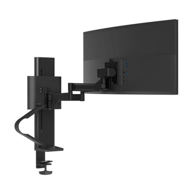 Ergotron soporte para monitor TRACE de 38 pulgadas, color negro Ergotron TRACE 45-630-224 soporte para monitor de 96.5 cm (38 pulgadas) en escritorio negro
