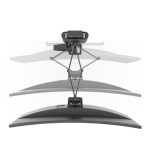 Ergotron TRACE 45-630-224 soporte para monitor de 96.5 cm (38 pulgadas) en escritorio negro