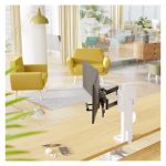 Soporte de escritorio Ergotron TRACE, modelo 45-631-216, para monitor de 27 pulgadas en color blanco