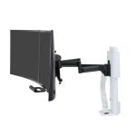 Soporte de escritorio Ergotron TRACE, modelo 45-631-216, para monitor de 27 pulgadas en color blanco