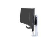 Soporte de escritorio Ergotron TRACE, modelo 45-631-216, para monitor de 27 pulgadas en color blanco