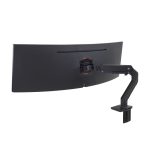 Soporte Ergotron HX Series 45-647-224 para monitor de 124,5 cm (49 pulgadas), montado en escritorio y color negro