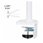 Brazo para monitor Ergotron NX Series, color blanco, soporte para monitores de hasta 34 pulgadas. SKU: 45-669-216