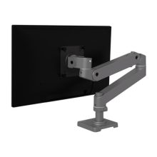 Soporte Ergotron LX Pro Series 45-682-293 para monitor de 86,4 cm (34 pulgadas) en escritorio gris oscuro, ajustable y ergonómico