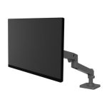 Soporte Ergotron LX Pro Series 45-682-293 para monitor de 86,4 cm (34 pulgadas) en escritorio gris oscuro, ajustable y ergonómico
