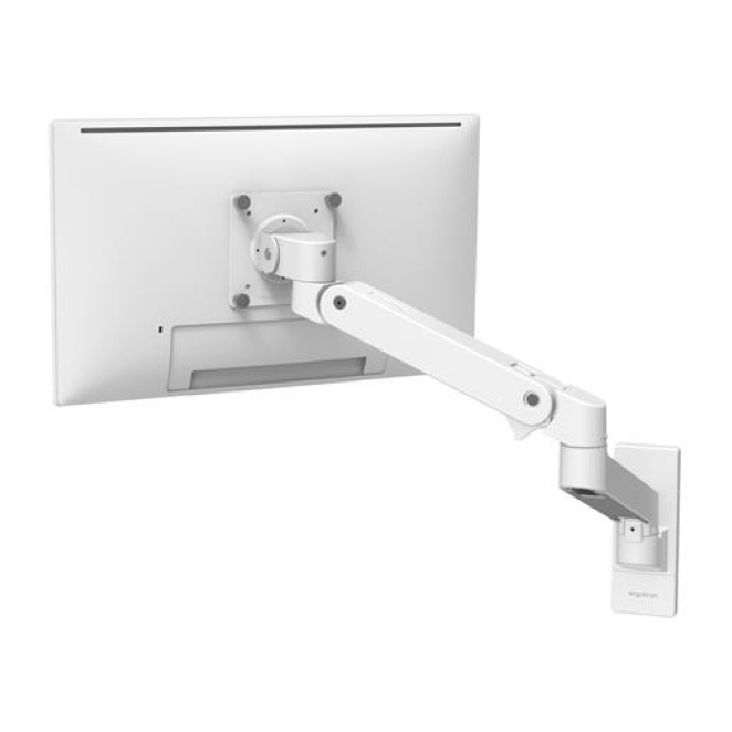 Ergotron LX Pro Series soporte para monitor de 34 pulgadas, montaje en pared, blanco Soporte para monitor Ergotron LX Pro Series, compatible con monitores de hasta 34 pulgadas, montaje en pared, color blanco, SKU 45-683-290
