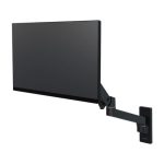 Ergotron LX Pro Series soporte para monitor de 34 pulgadas, modelo 45-683-292, color negro, montado en la pared y ajustable para monitores grandes.