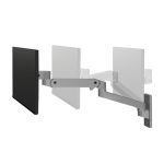 Ergotron LX Pro Series soporte para monitor de 34 pulgadas en montaje de pared gris oscuro, SKU 45-683-293