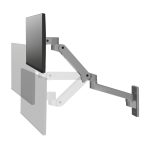 Ergotron LX Pro Series soporte para monitor de 34 pulgadas en montaje de pared gris oscuro, SKU 45-683-293