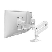 Soporte de monitor Ergotron LX Pro Series de escritorio blanco, ajuste para monitores de hasta 27 pulgadas, SKU 45-684-290