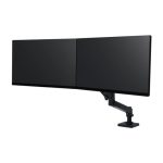 Soporte para monitor Ergotron LX Pro Series negro, compatible con monitores de hasta 27 pulgadas, SKU 45-684-292