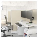 Soporte para monitor Ergotron LX Pro Series negro, compatible con monitores de hasta 27 pulgadas, SKU 45-684-292