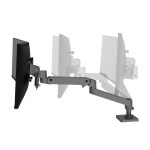 Imagen del soporte para monitor Ergotron LX Pro Series de 27 pulgadas en color gris, SKU 45-684-293