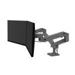 Soporte para monitor Ergotron LX Pro Series de 27 pulgadas en color gris oscuro, SKU 45-686-293