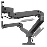 Soporte para monitor Ergotron LX Pro Series de 27 pulgadas en color gris oscuro, SKU 45-686-293