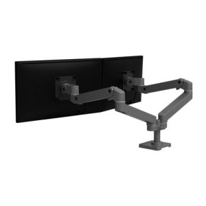 Soporte para monitor Ergotron LX Pro Series de 27 pulgadas en color gris oscuro, SKU 45-686-293