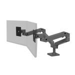 Soporte para monitor Ergotron LX Pro Series de 27 pulgadas en color gris oscuro, SKU 45-686-293