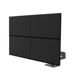 Soporte para monitor Ergotron LX Pro Series 45-690-293, compatible con monitores de 27 pulgadas. Color: Gris Oscuro.