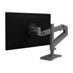 Ergotron LX Pro Series 45-695-293 soporte para monitor de 34 pulgadas, color gris oscuro, para escritorio