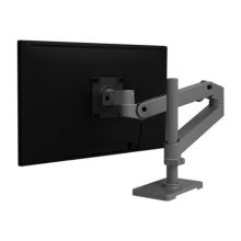 Ergotron LX Pro Series 45-695-293 soporte para monitor de 34 pulgadas, color gris oscuro, para escritorio